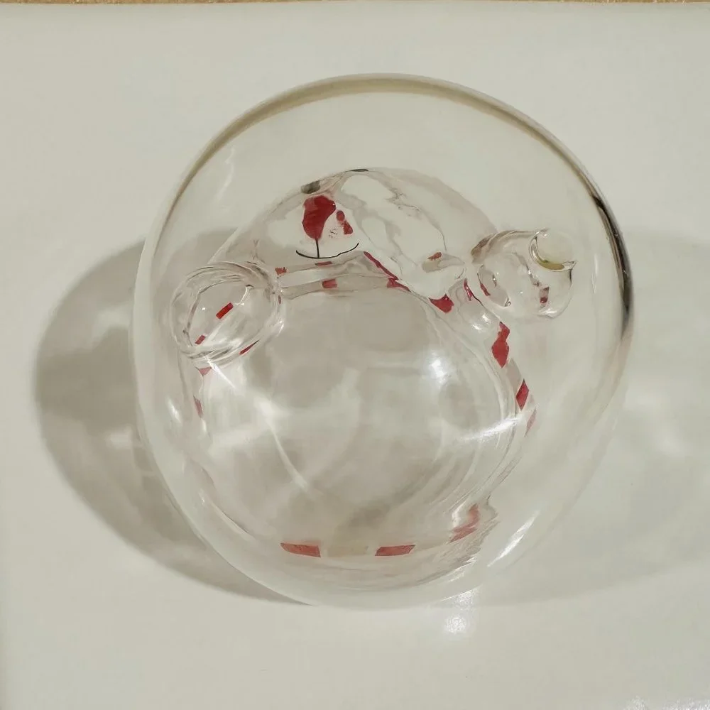 🐻‍❄️Cute Bear🐻‍❄Tea Cup Coffee Mug Double Wall Glass for Milk Chocolate Coffee